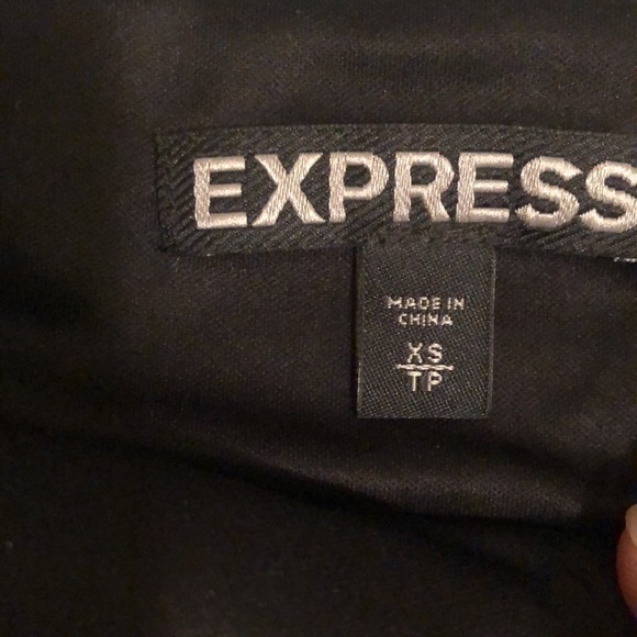 Express sequined skirt, silver/black. Xsm - Picture 5 of 7